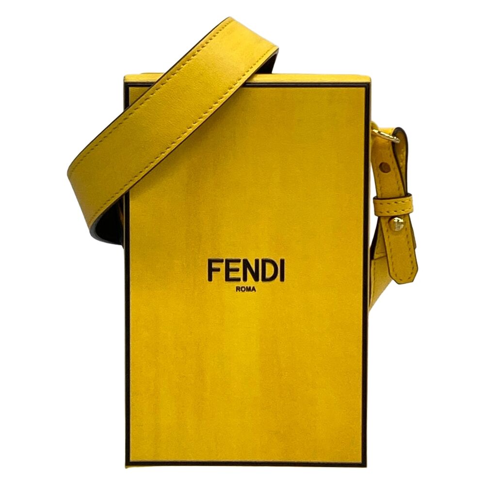 Fendi pack Shoulder Bag 7VA519 Yellow Black